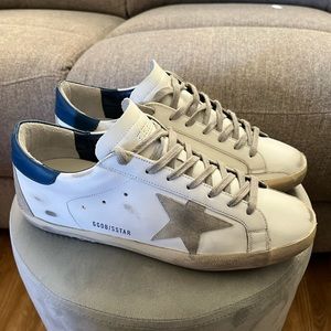 Golden Goose GGDB SUPER STAR. NEW, never worn, without box. Size 42 Europe, 9 US